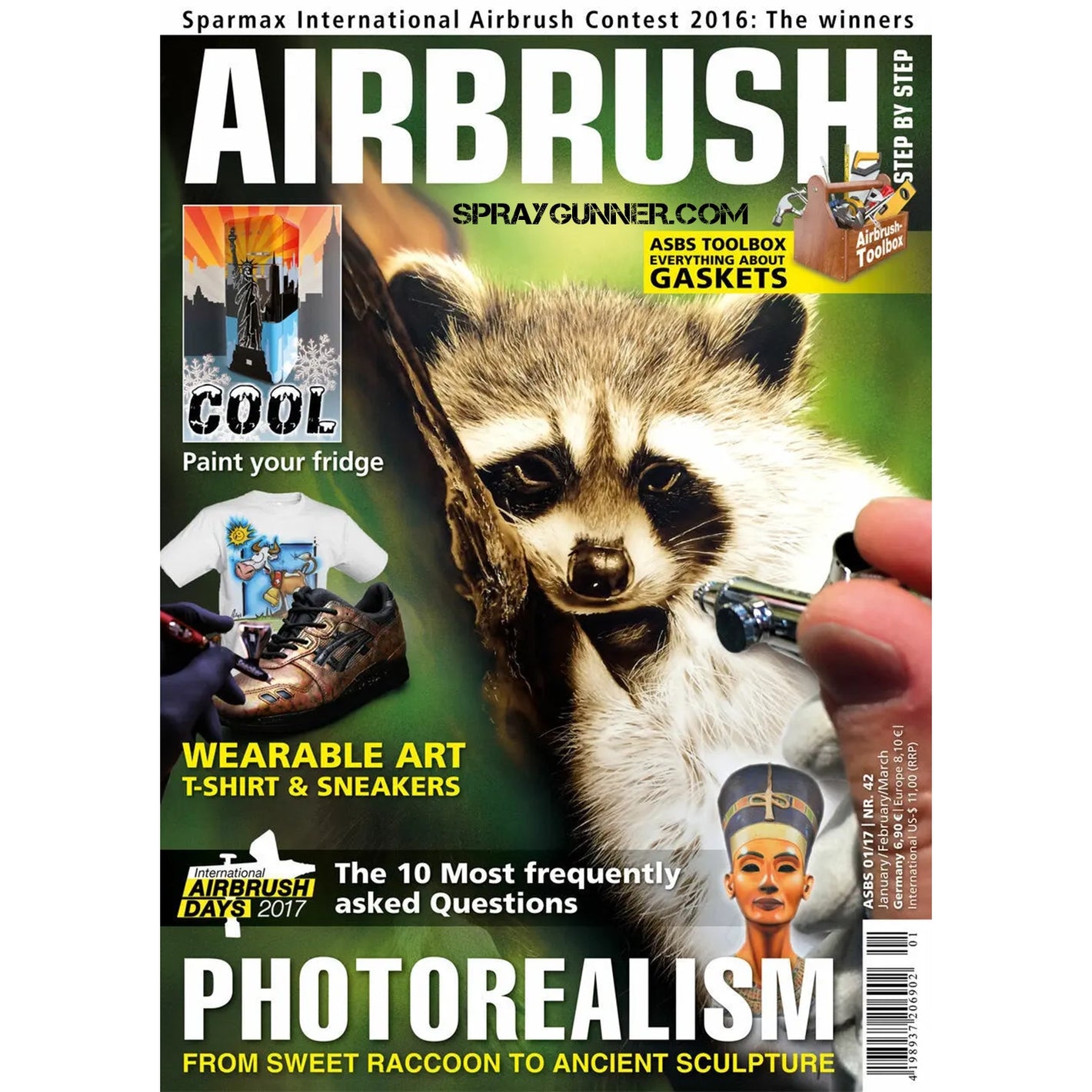 Airbrush Step by Step Magazin 01/17