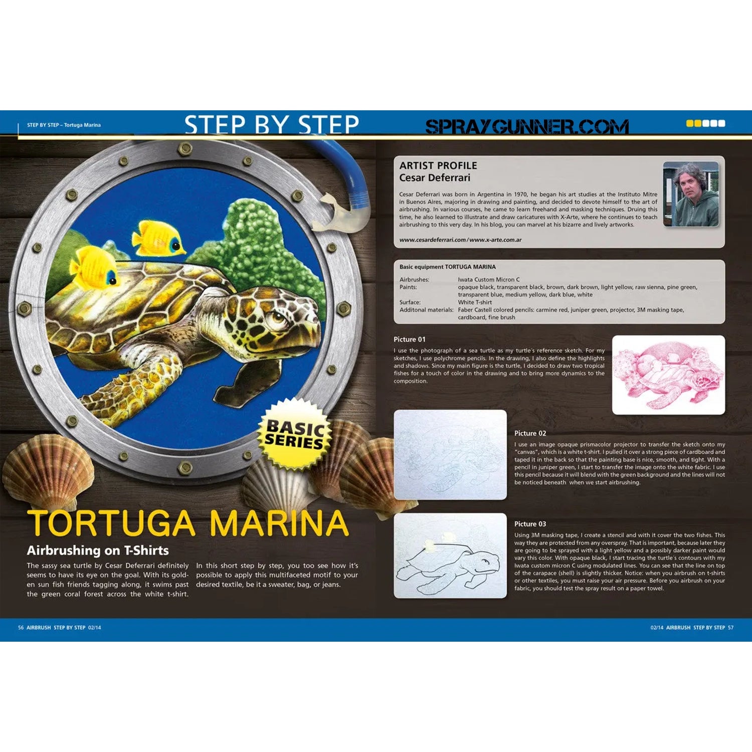 Airbrush Step by Step Magazine 02/14 - SprayGunner
