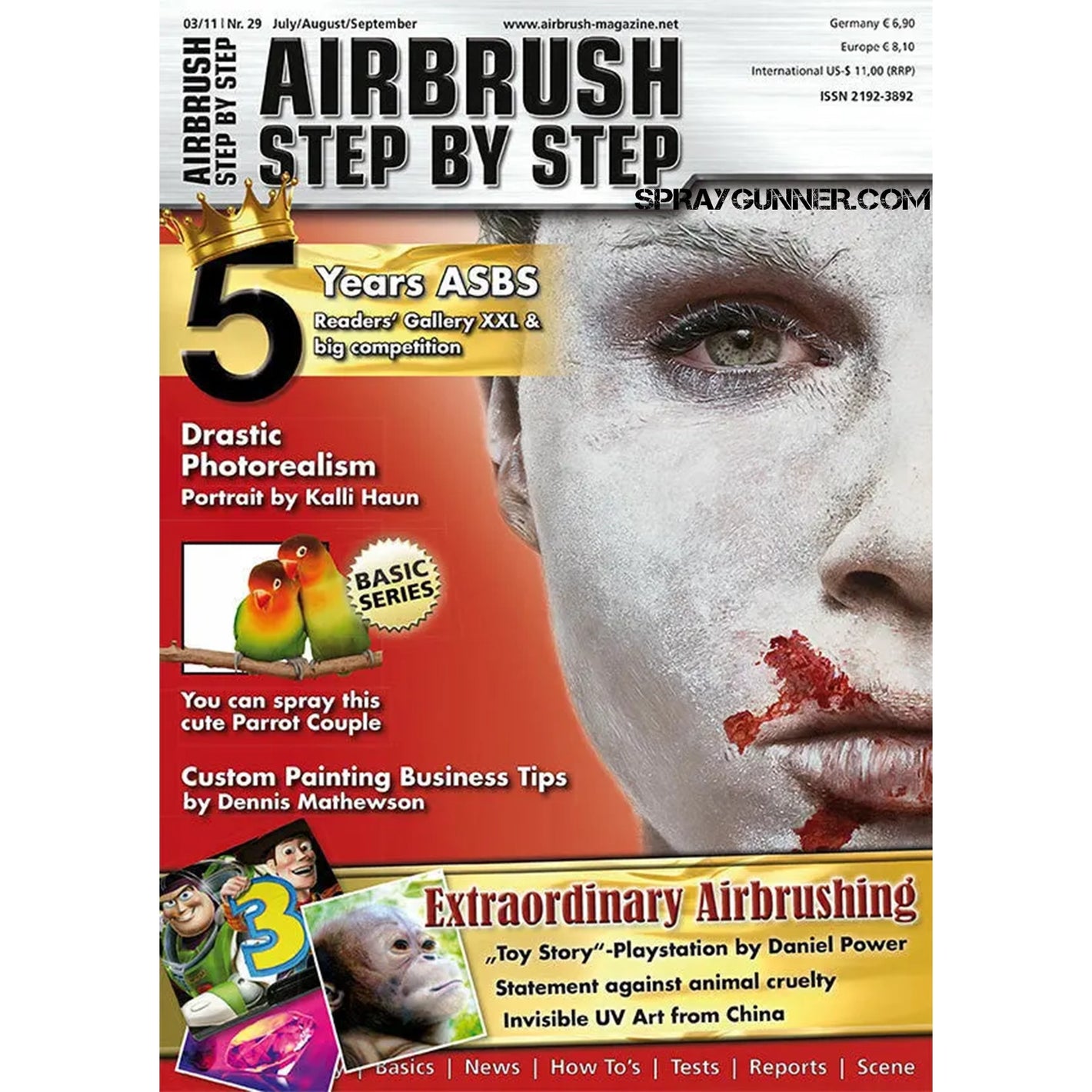 Airbrush Step by Step Magazine 03/11 - SprayGunner