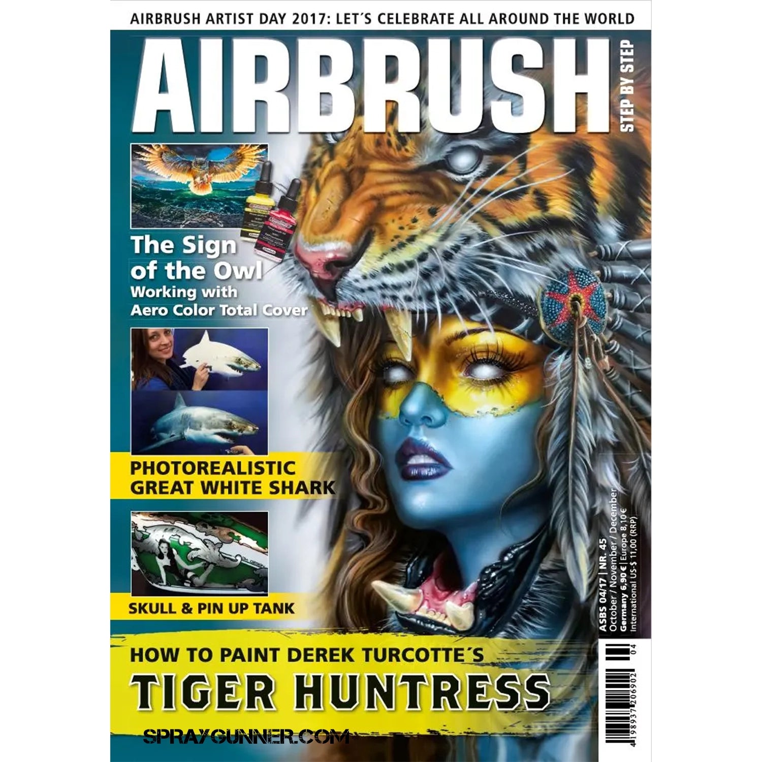 Airbrush Step by Step Magazine 04/17 - SprayGunner