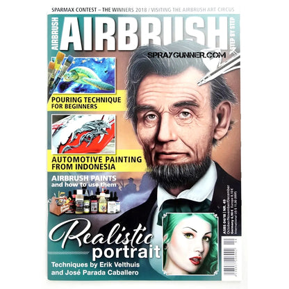 Airbrush Step by Step Magazine 04/18 - SprayGunner