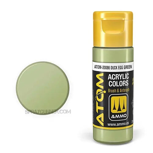 ATOM Acrylic Colors: Duck Egg Green AMMO by Mig Jimenez