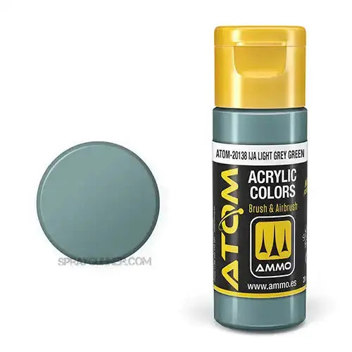 ATOM Acrylic Colors: IJA Light Grey Green AMMO by Mig Jimenez