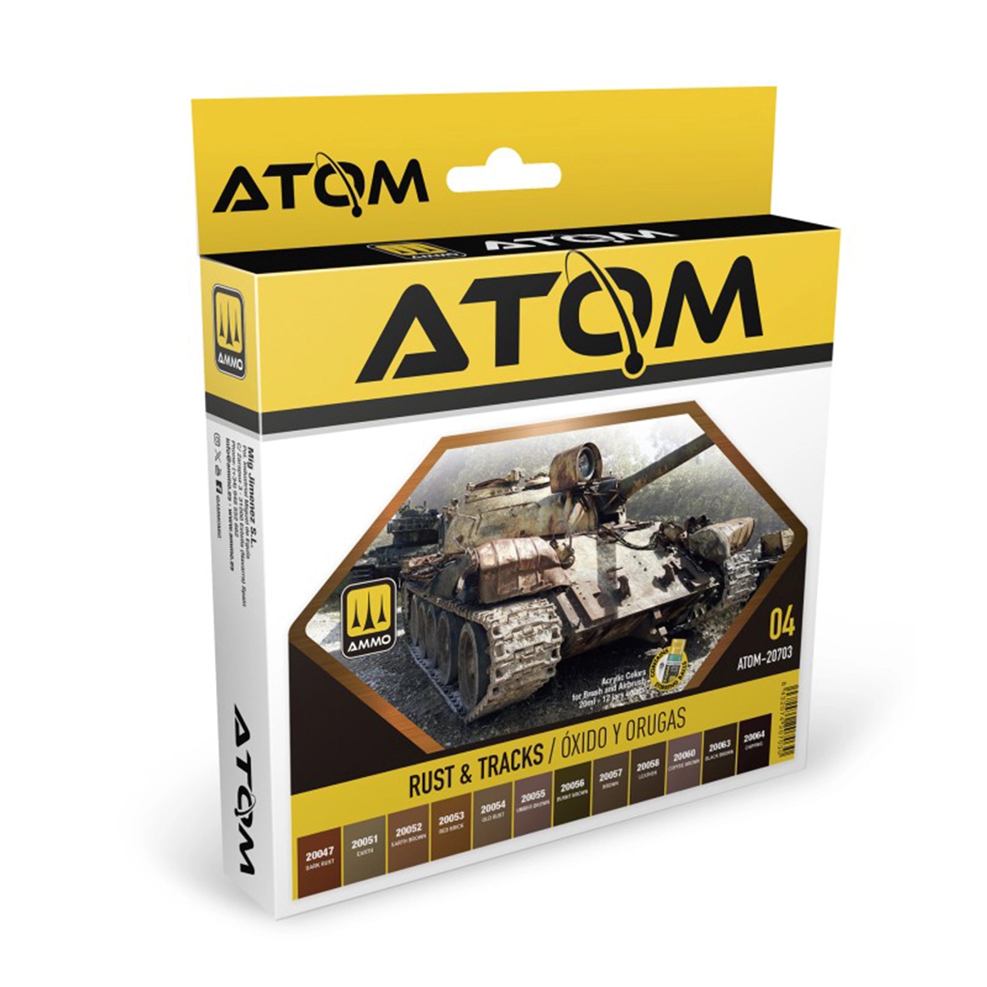 Rust Astom ATOM Rust & Tracks Set - SprayGunner