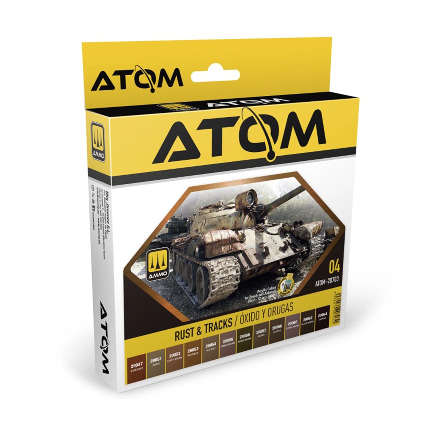 ATOM Rust & Tracks Set