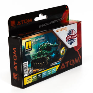 ATOM Green & Turquoise Set - SprayGunner