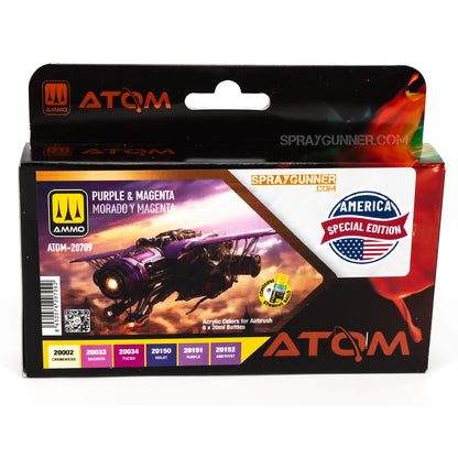 ATOM Purple & Magenta Set - SprayGunner