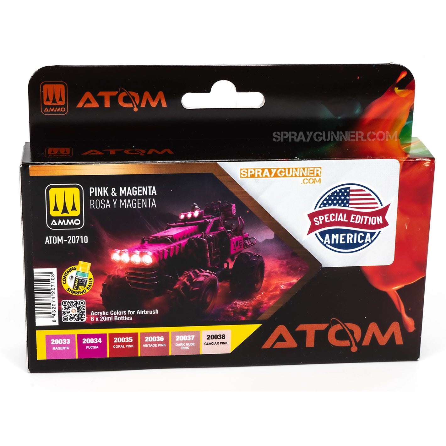 ATOM Pink & Magenta Set - SprayGunner