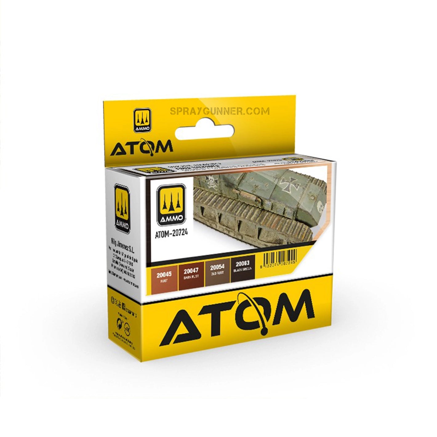 ATOM Rusty Tracks and Chains Set