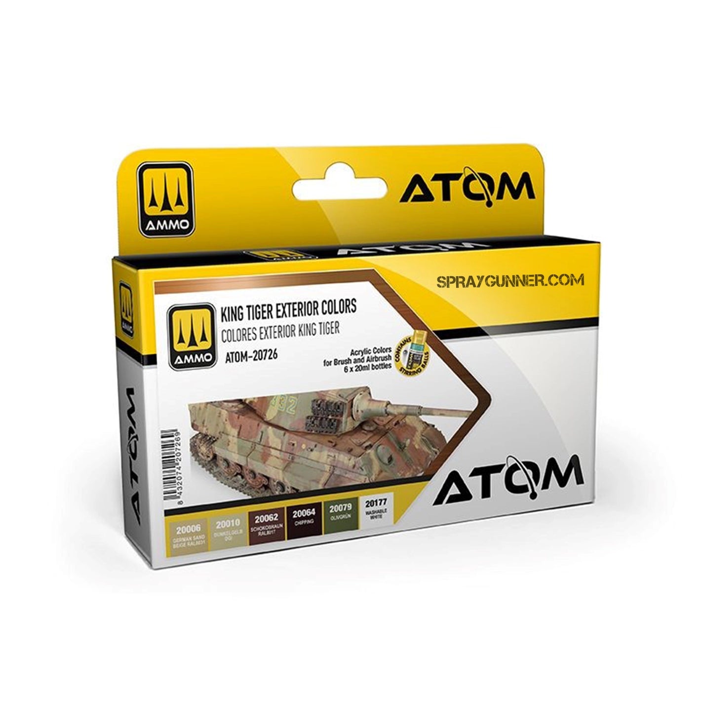 ATOM Tiger Exterior Colors Set