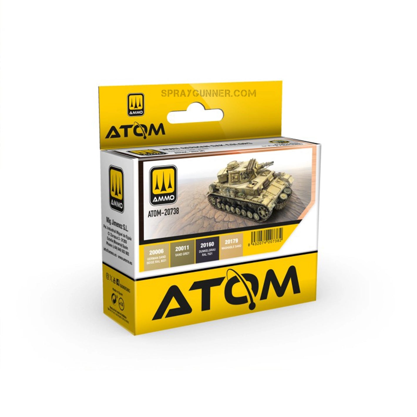 ATOM D.A.K Colors WWII Set