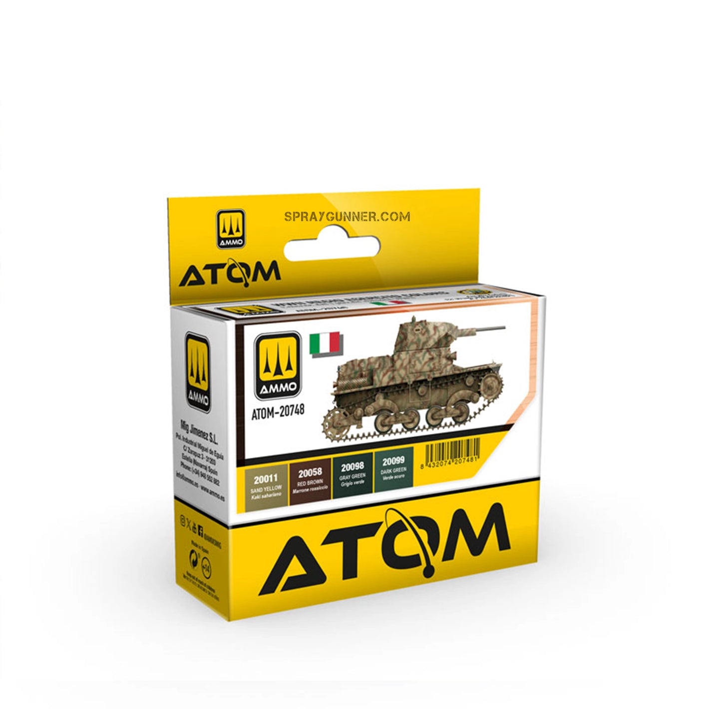 ATOM WWII Regio Esercito Colors Set