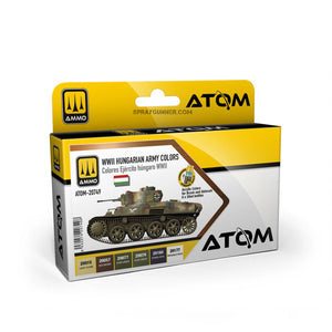 ATOM WWII Hungarian Army Colors Set