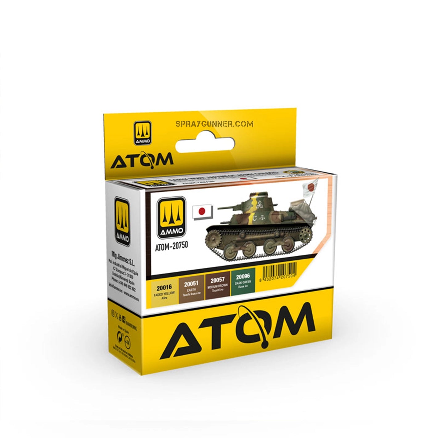 ATOM Early WWII Japanese Army Colors Set