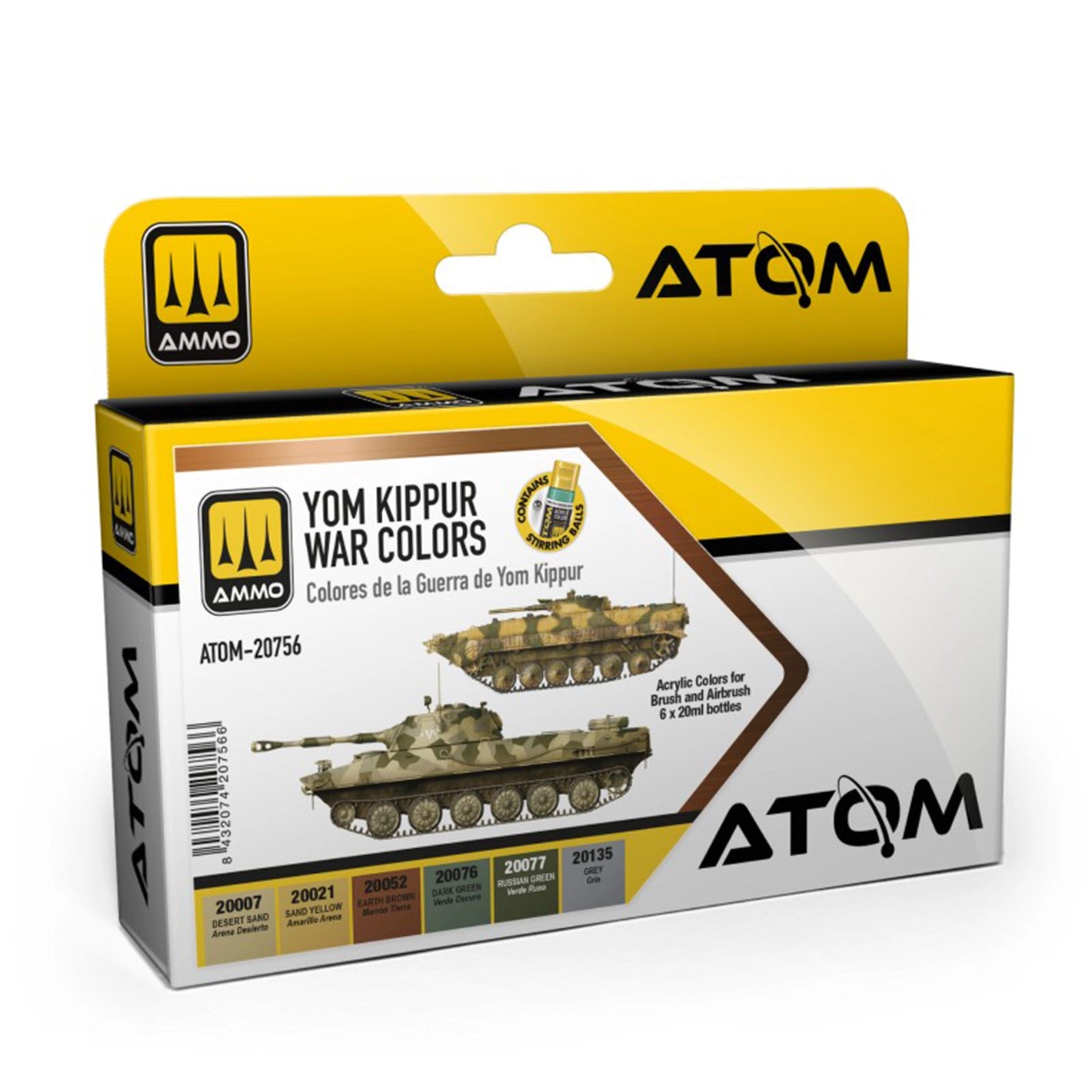 ATOM Yom Kippur War Colors Set
