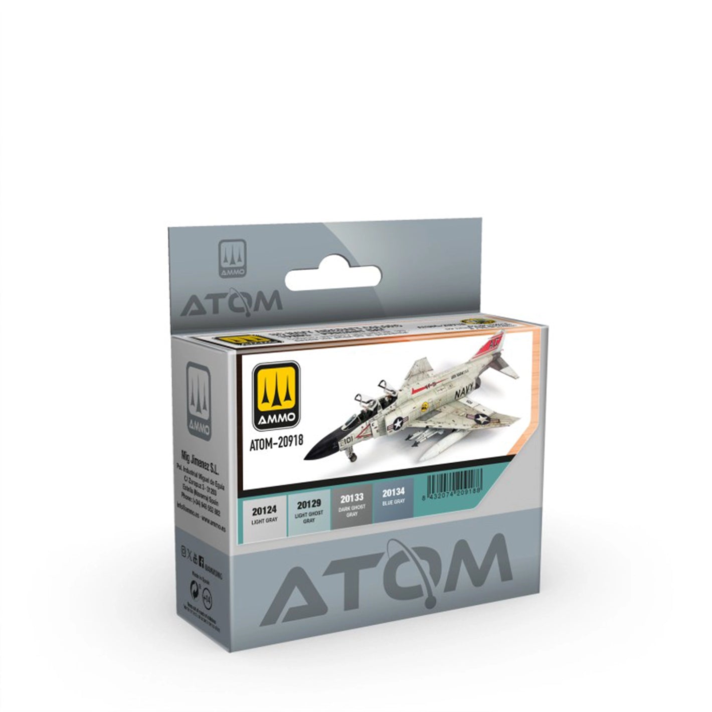 ATOM US Navy Aircraft Colors from 1980S - Present Day Set