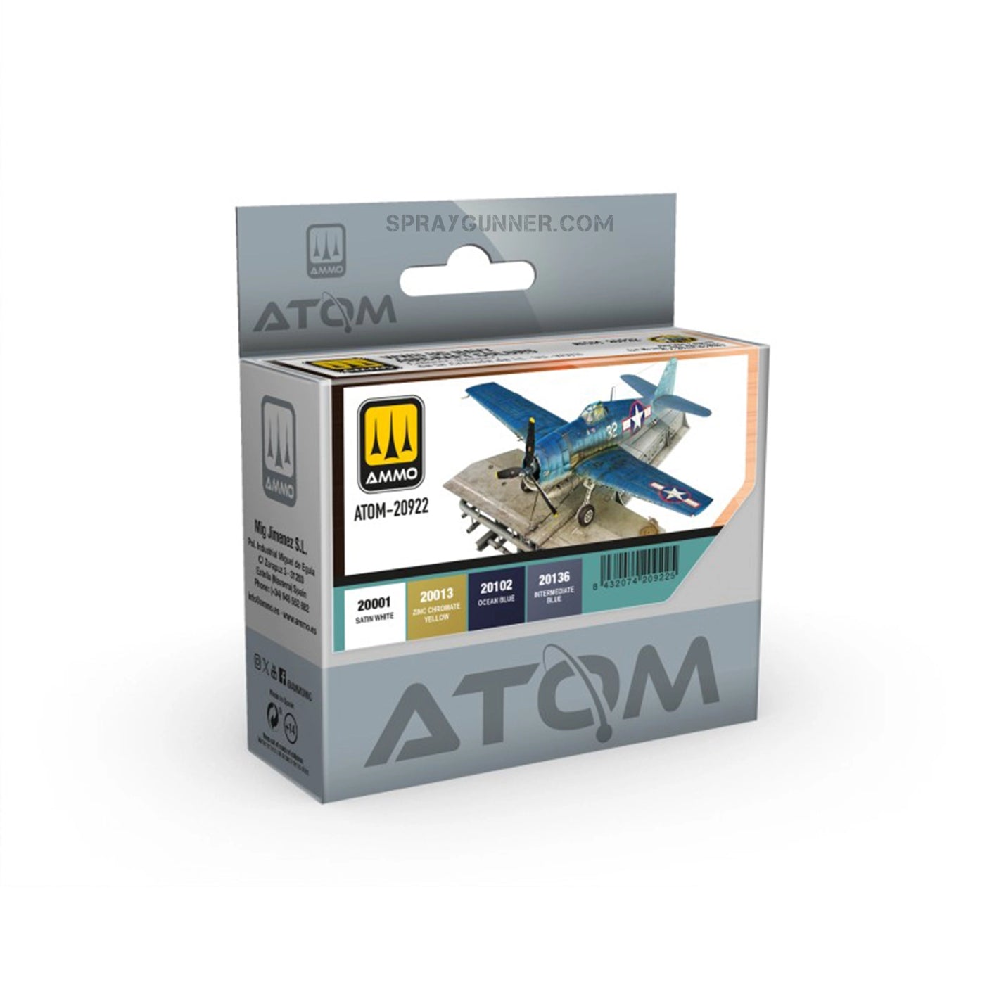 ATOM US Navy Aircraft WWII Colors Set