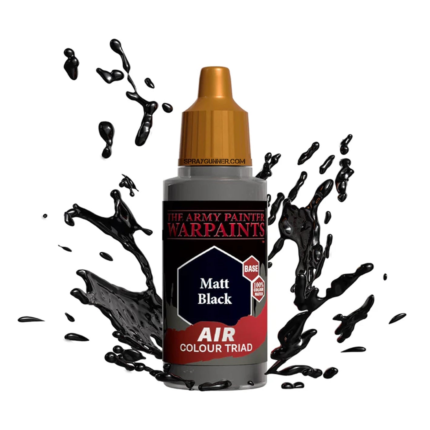 THE ARMY PAINTER: Warpaints Air Matt Black