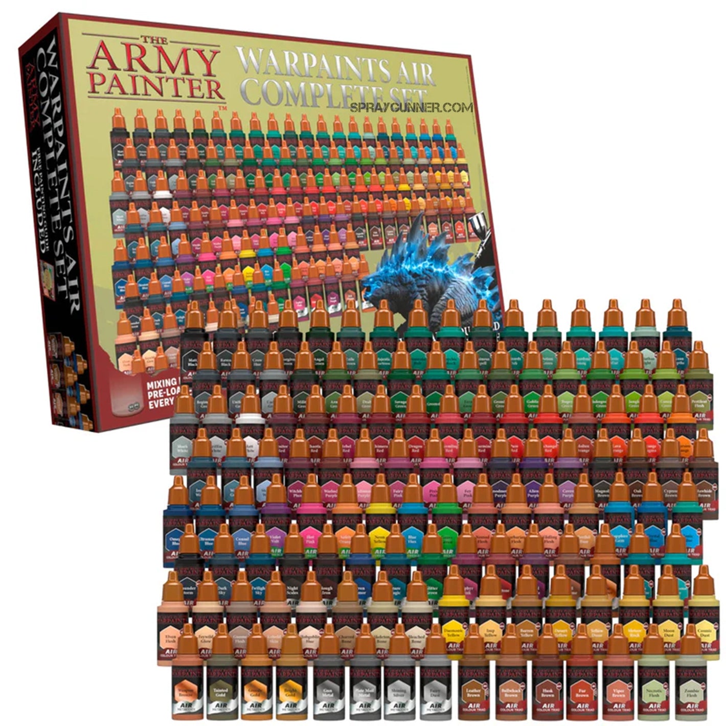 THE ARMY PAINTER: Warpaints Air Complete Set - SprayGunner