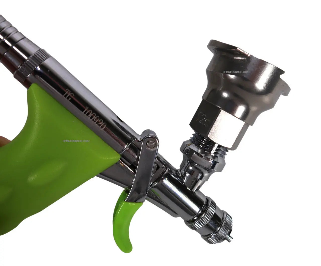 Disposable cup adapter for airbrush