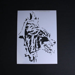 Air Shot Stencil: Animal 11 - SprayGunner