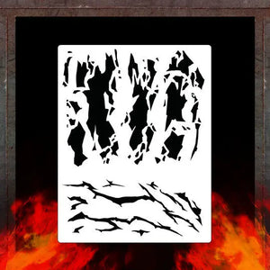 Air Shot Stencil: Camo 14 - SprayGunner