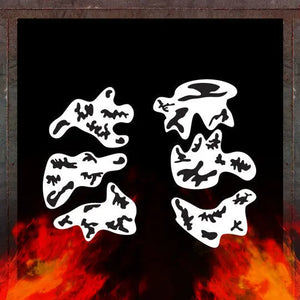 Air Shot Stencil: Camo 2 - SprayGunner