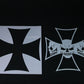Air Shot Stencil: Iron Cross Skull