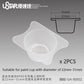 Airbrush Paint Filter Cups (set of 2) 22-31 mm size - SprayGunner