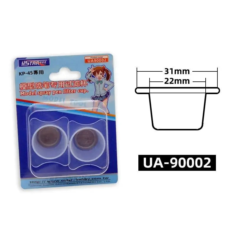 Airbrush Paint Filter Cups (set of 2) 22-31 mm size - SprayGunner