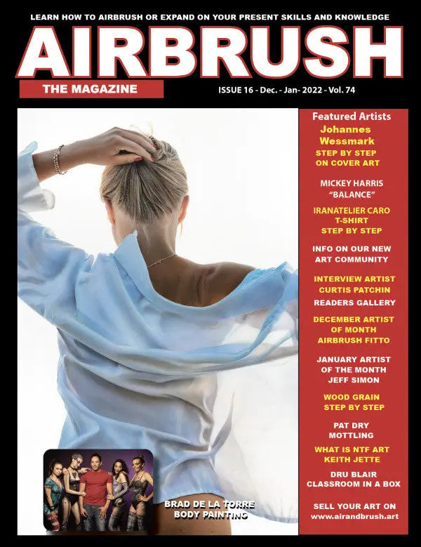 Airbrush The Magazine Issue 16 Dec-Jan-2022 - SprayGunner