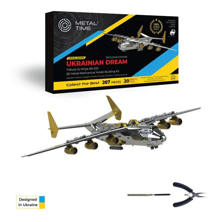 Aircraft Model AN-225 MRIYA Official Exclusive Edition Metal Model - SprayGunner