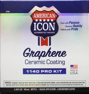 Kit profesional de revestimiento cerámico de grafeno 1140 de American Icon