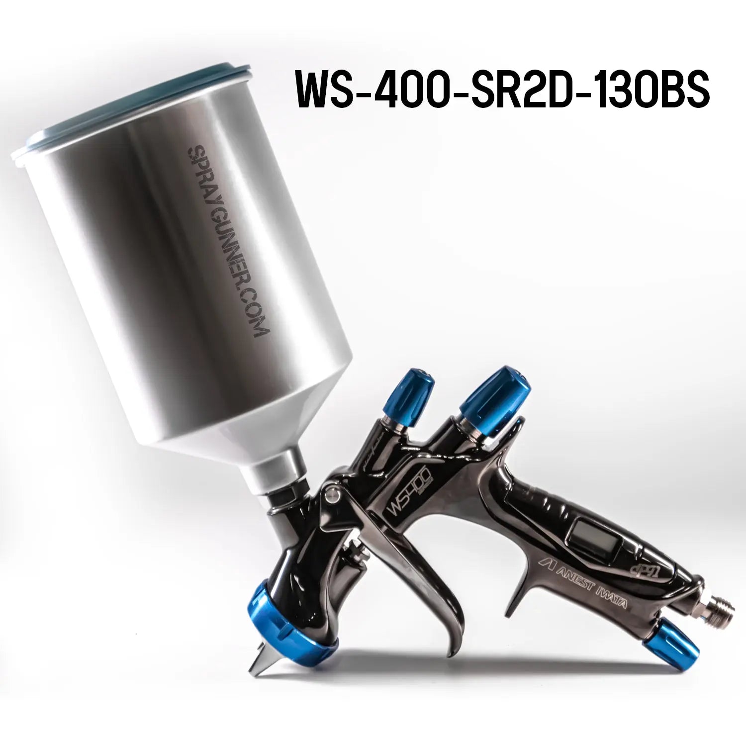 ANEST IWATA WS-400-1401C-S1 Supernova Spray Gun – 1.4mm Tip, 600ml Cup, Gravity Feed