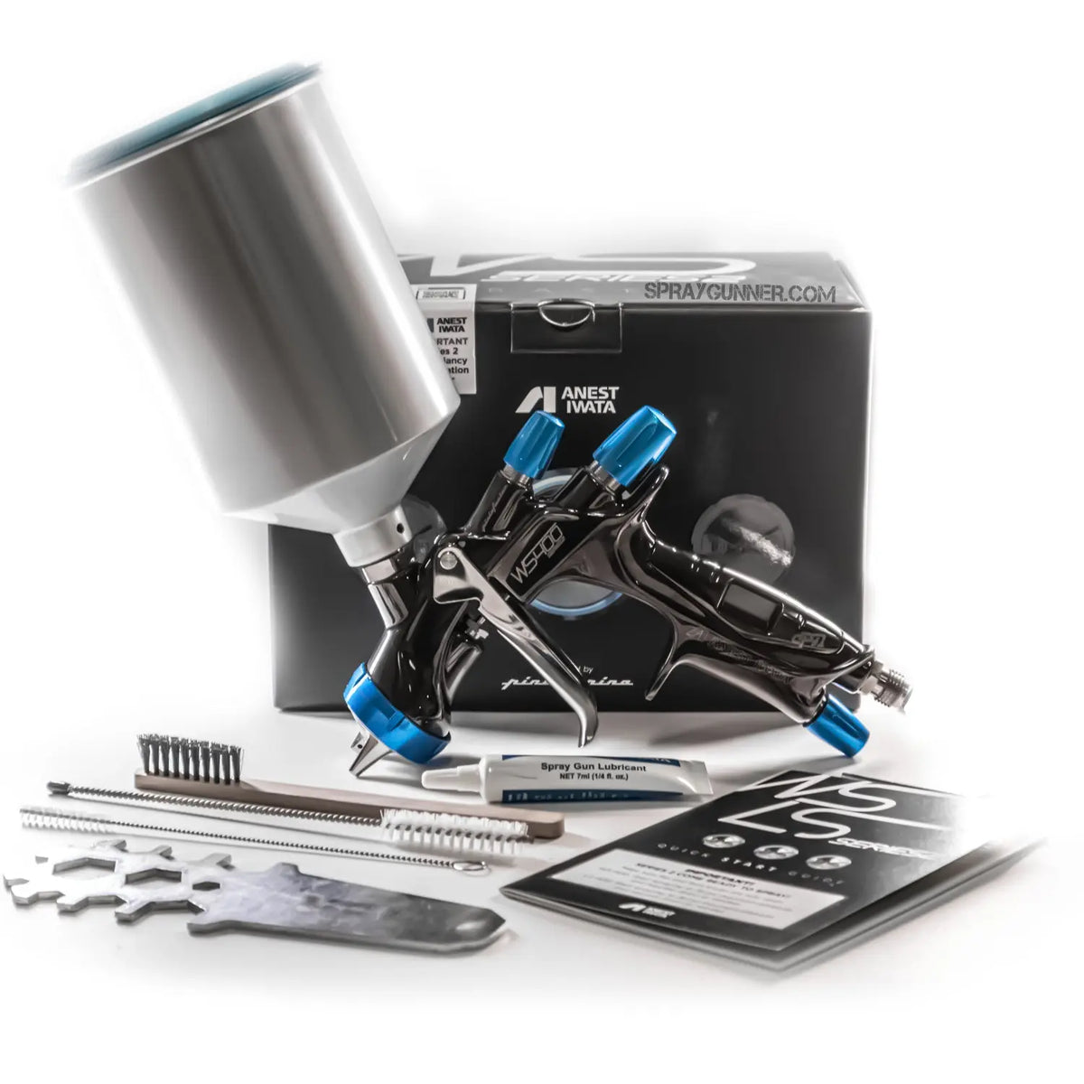 Digital Spray Anest Iwata WS-400 Series 2 Base Digital Spray Gun Eco Set (Supernova