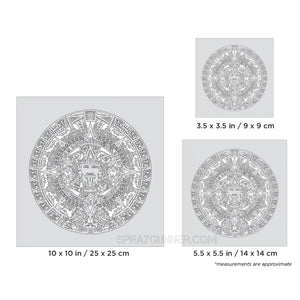 Artool Aztek FX Set Freehand Airbrush Template by Gerald Mendez Artool