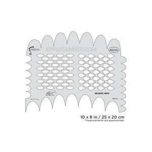 Artool FX II Dragon Skin Freehand Airbrush Template by Craig Fraser Artool