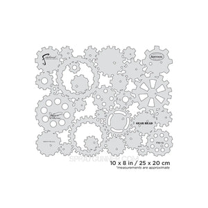 Artool FX II Gear Head Freehand Airbrush Template by Craig Fraser Artool