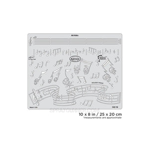 Artool FX3 Musika Freehand Airbrush Template by Craig Fraser Artool