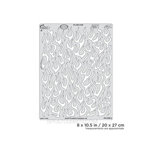 Artool Flame-o-rama 2 Flamgasm Freehand Airbrush Template by Craig Fraser Artool