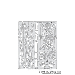 Artool Kustom FX Tiki-Madness Freehand Airbrush Template by Craig Fraser Artool