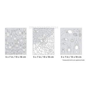 Artool Spider Master Mini Series Set Freehand Airbrush Template by Craig Fraser Artool