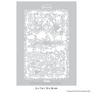 Artool Texture FX Nano Series Freehand Airbrush Templates by Gerald Mendez Artool