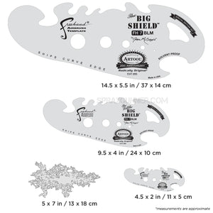 Artool The Big Shield Special Edition Set Freehand Airbrush Template by Gabe McCubbin Artool