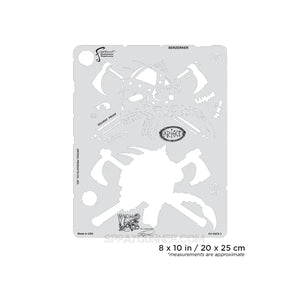 Artool Viking FX Berzerker Freehand Airbrush Template by Craig Fraser Artool