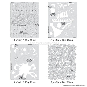 Artool Viking FX Freehand Airbrush Template Set by Craig Fraser Artool