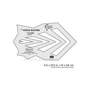 Artool #9 The Angle Master Freehand Airbrush Template by Gary Padilla Artool