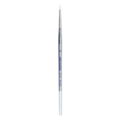 Silver Brush Silverwhite Synthetic Short Handle Round Brush Size 0