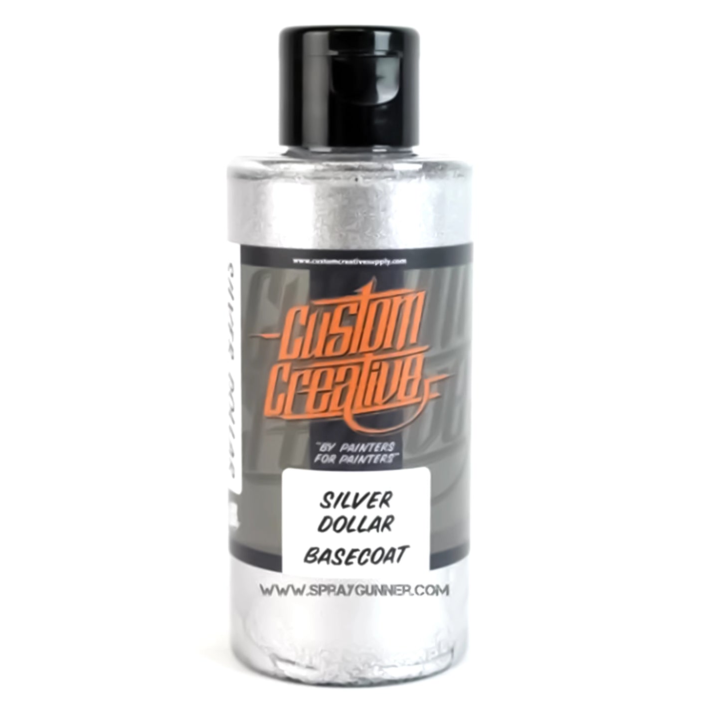 Custom Creative Paints: Silver Dollar Metallic 150ml (5oz)