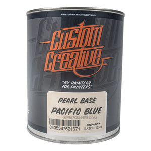 Custom Creative Paints: Pacific Pearl Basecoat 1 liter (33.8oz)